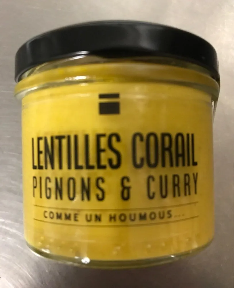 LENTILLES CORAIL, PIGNONS & CURRY