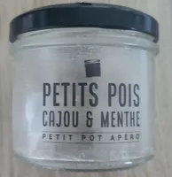 Petits pois cajou et menthe