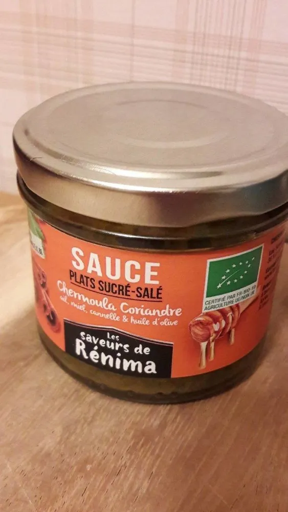 Sauce plats sucré-salé chermoula