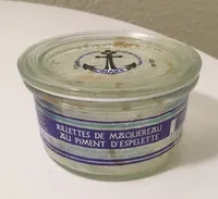 Rillettes de maquereau au piment d'espelette