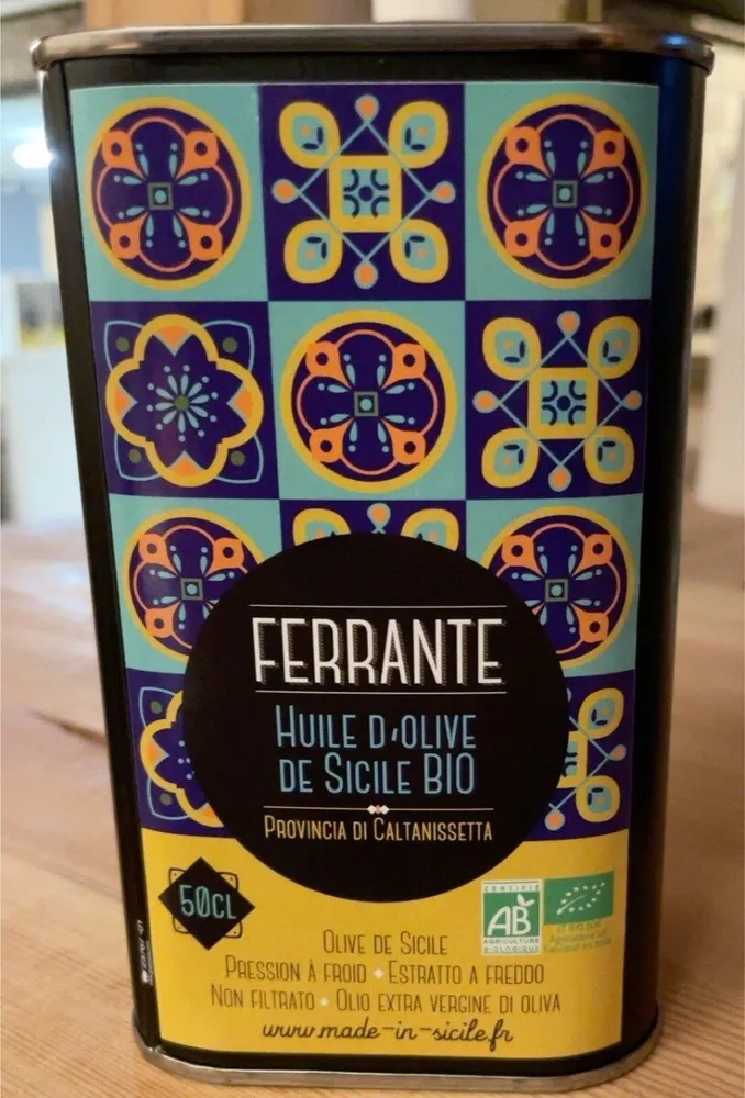 Huile d’olive bio Ferrante