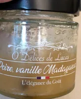 Poire, vanille Madagascar