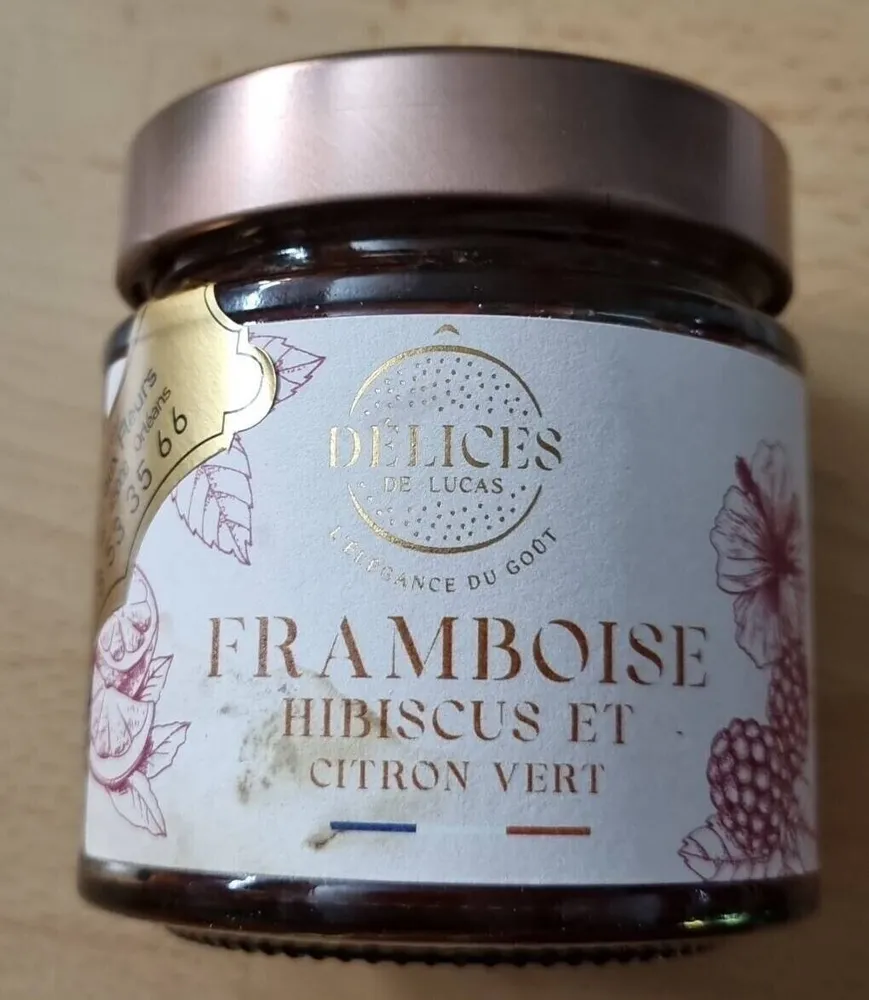 Framboise, Citron vert et Hibiscus