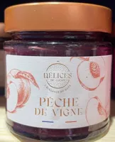 Confiture peche de vigne