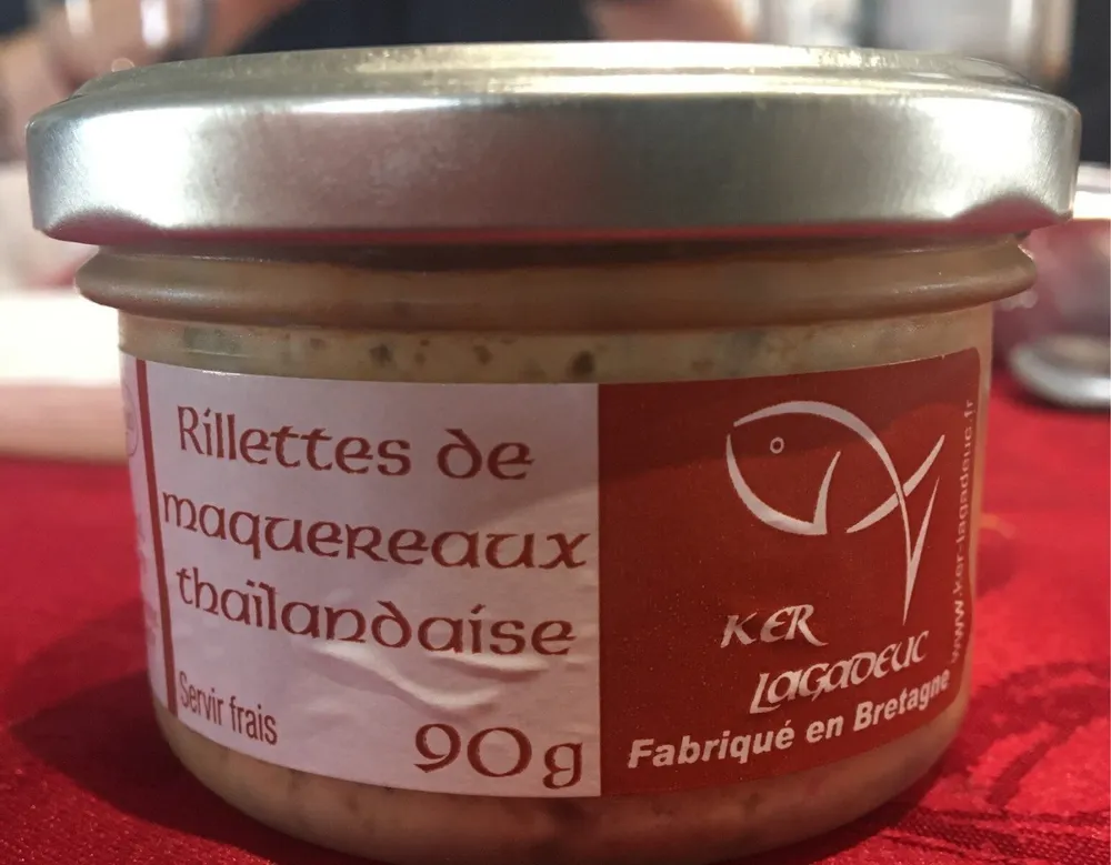Rillettes de maquereaux thailandaise