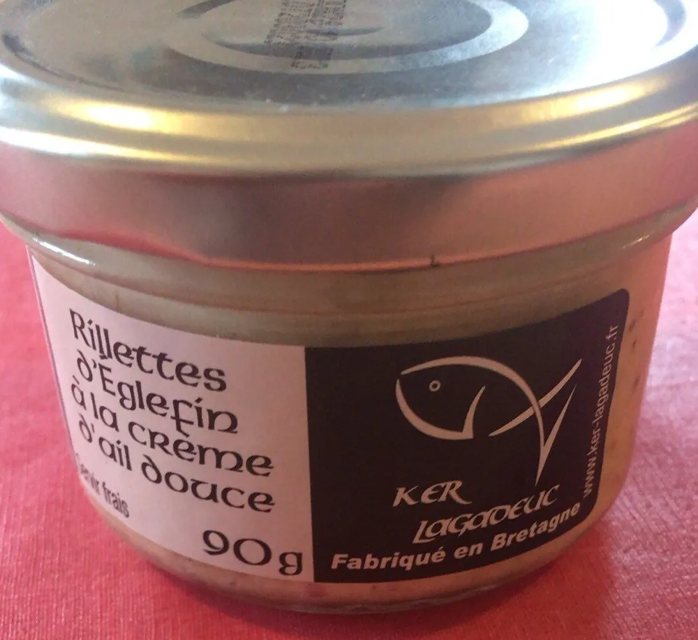 Rillettes d’eglefin à la crème d’ail douce