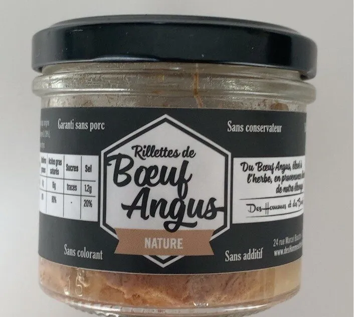 Rillettes de bœuf Angus
