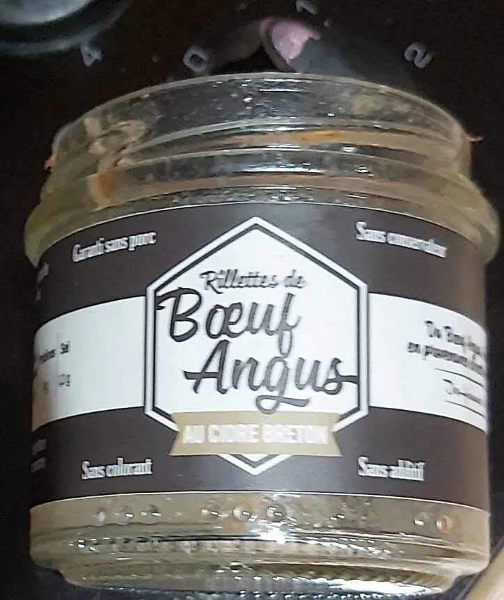 Rillettes de bœuf au cidre breton