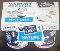 Yaourt nature desiris