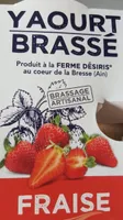 Yaourt brassé fraise