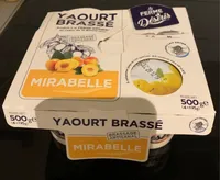 Yaourt brassé mirabelle