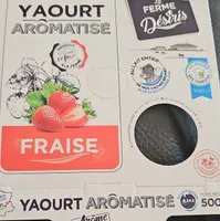 yaourt naturellement aromatisé fraise