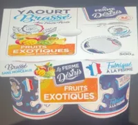 Yaourt brassé Fruits Exotiques