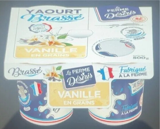 Yaourt brassé Vanille