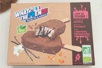 Glaces chocolat vanille amande