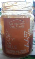 Confiture abricot vanille