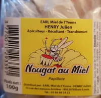 Nougat au miel