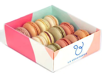 Coffret de 12 macarons