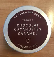 Veggine chocolat cacahuètes caramel