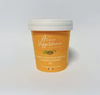 Sorbet mangue, coulis de passion