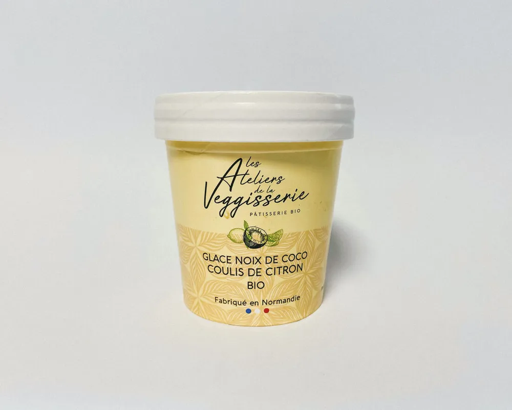Glace Coco Coulis de Citron