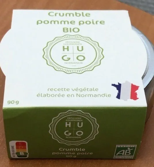 Crumble pomme poire