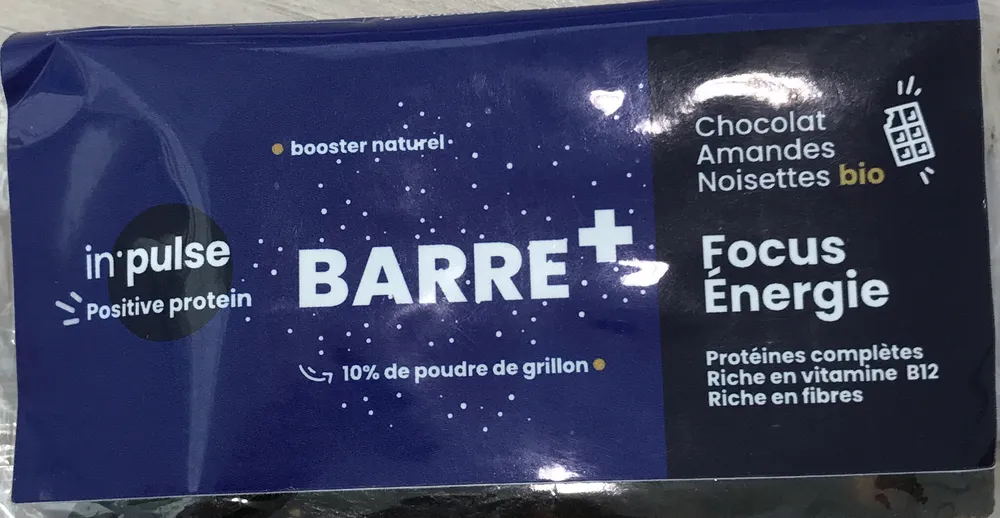 Barre+ focus énergie