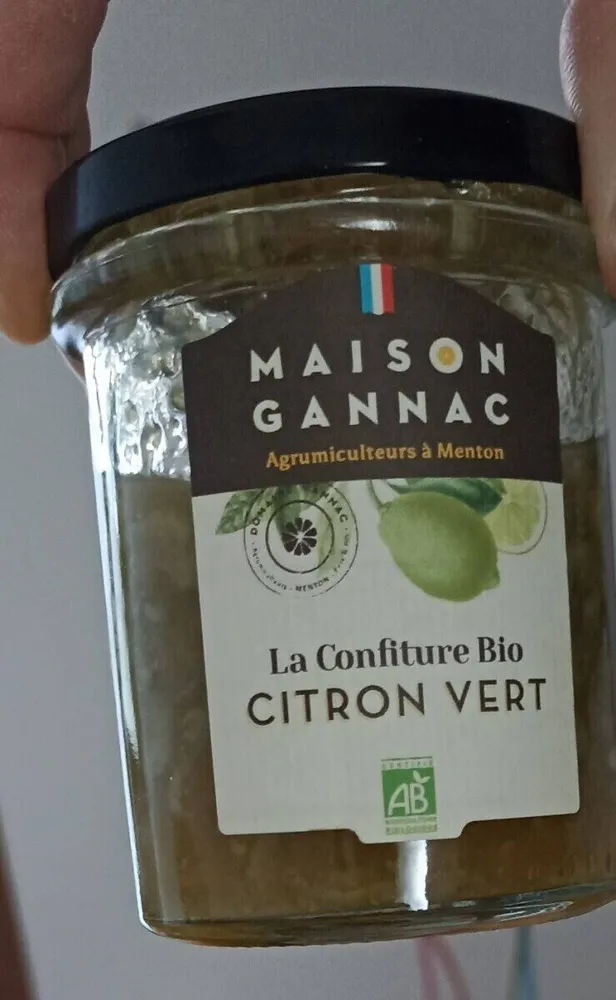 La Confiture Bio Citron Vert