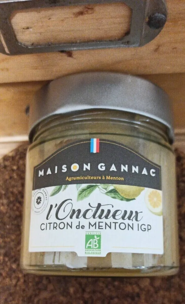 Onctueux citron de menton