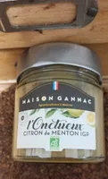 Onctueux citron de menton