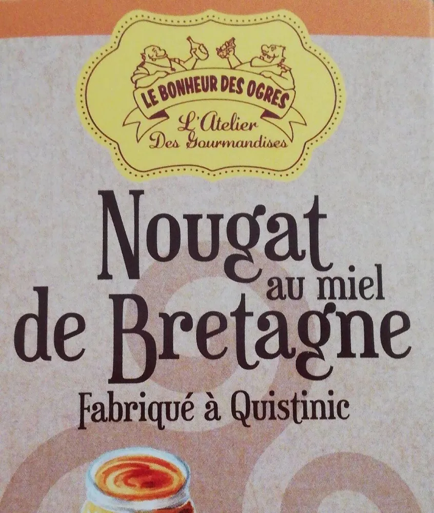 Nougat au miel de Bretagne
