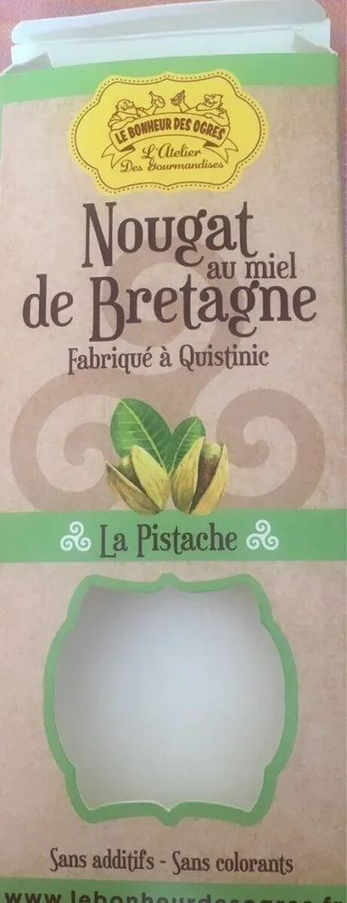 Nougat au miel de bretagne