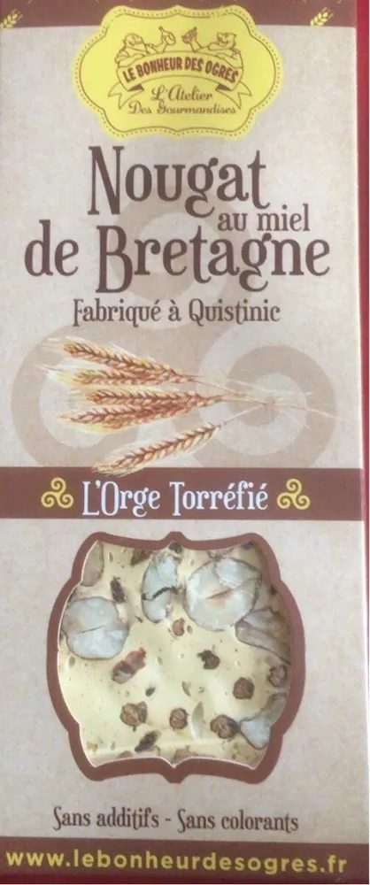 Nougat au miel de Bretagne
