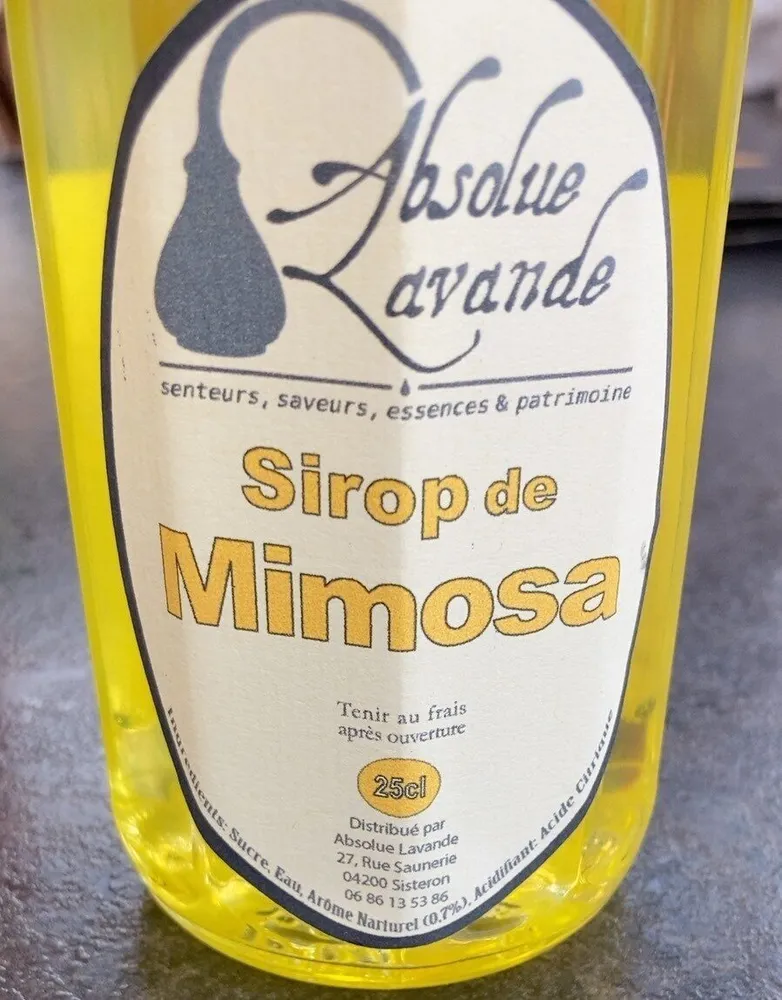 sirop de mimosa