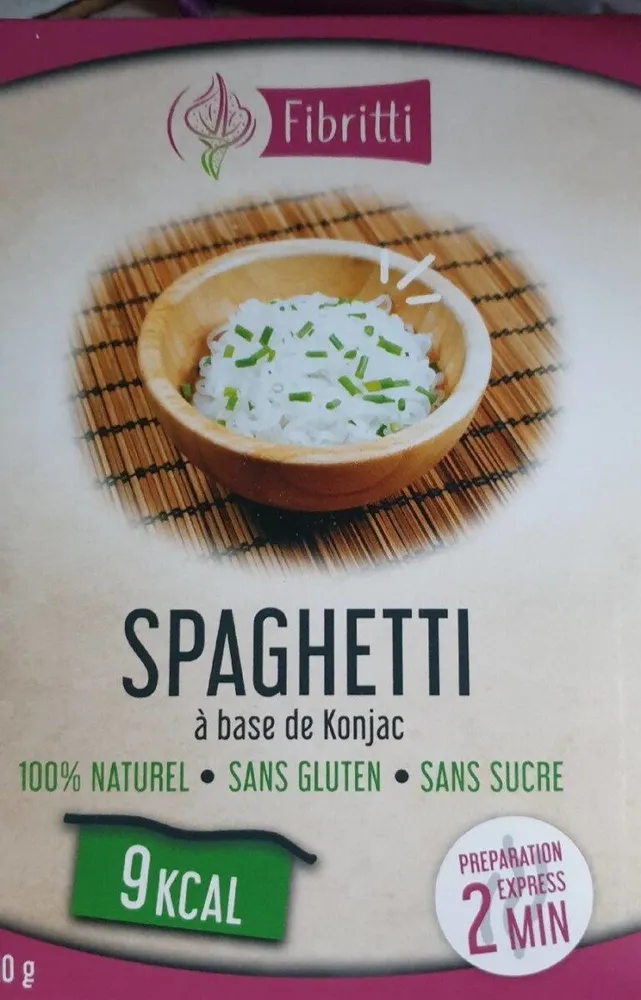 Spaghetti à base de konjac