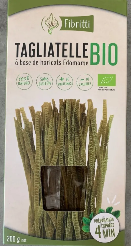 Tagliatelle de soja edaname