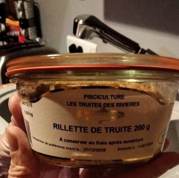 Rillette de truite