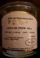 Oeufs de truite
