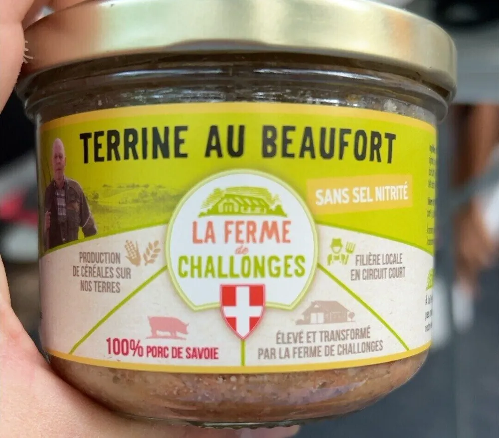 Terrine au beaufort