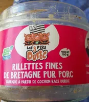 Rillettes fines de Bretagne pur porc