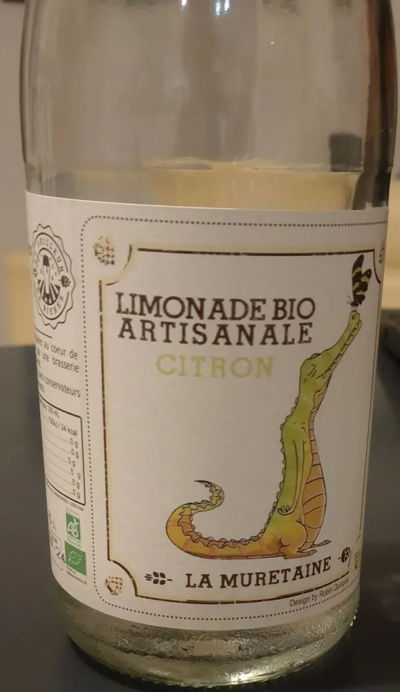 Limonade Bio Artisanale Citron