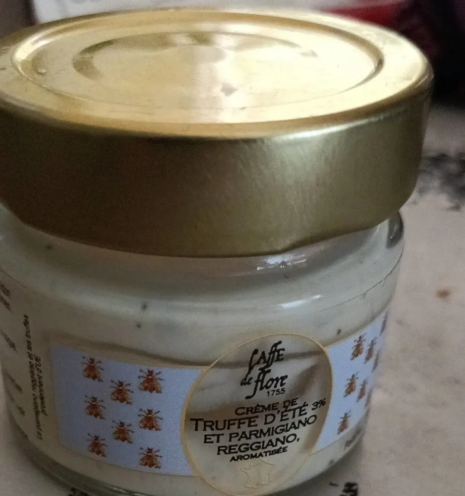 Crème de truffe d'été et parmigiano reggiano