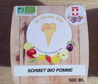 Sorbet bio pomme