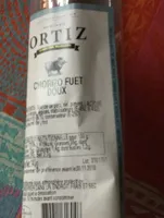 Chorizo fuet doux