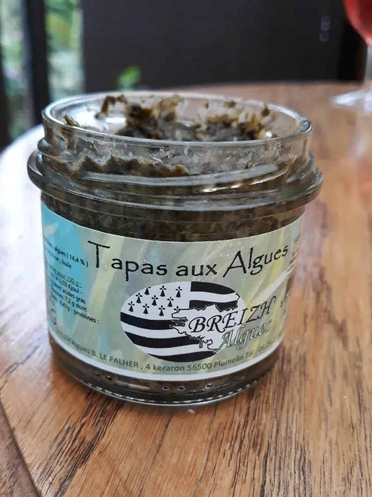Tapas aux algues