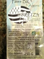 Pâtes bio wakame