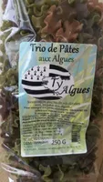 Trio de pâtes aux algues