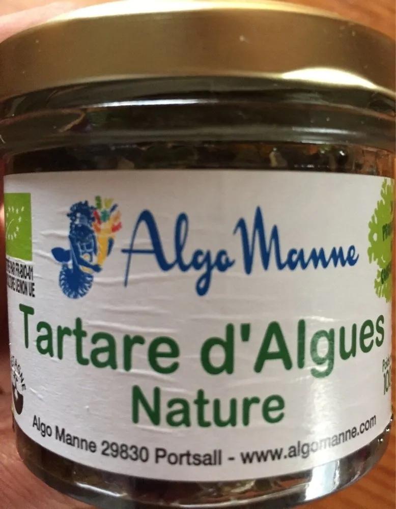 Tartare d'algues nature