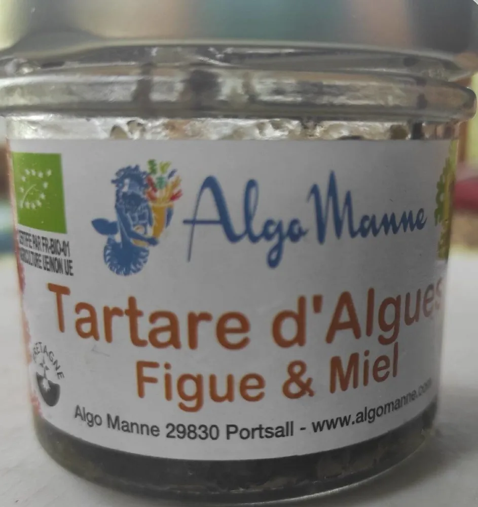 Tartare d'algues figue & miel