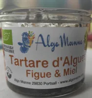 Tartare d'algues figue & miel